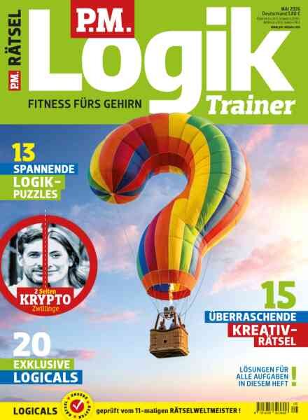 P.M. Logik Trainer – Mai 2026 Cover