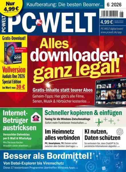 PC Welt – Juni 2026 Cover