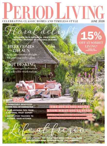 Period Living – June 2026 Cover
