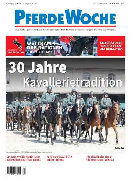 PferdeWoche – 29 April 2026 Cover