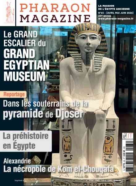 Pharaon Magazine – Avril-Juin 2026 Cover