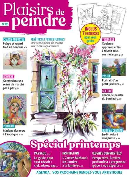 Plaisirs de peindre – Mai-Juillet 2026 Cover
