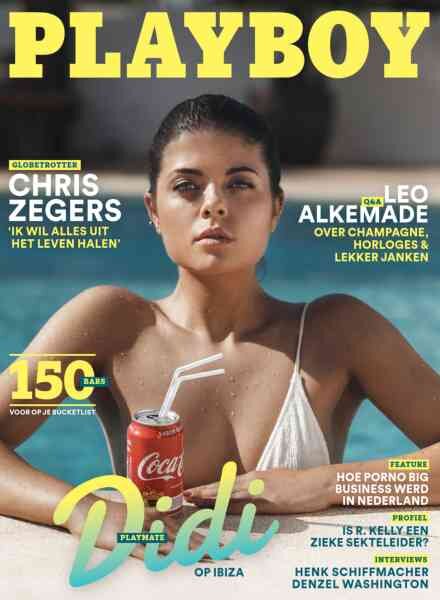 Playboy Nederland – Augustus 2018 Cover