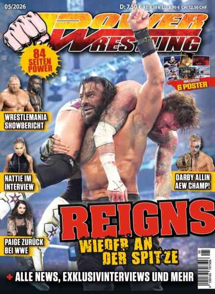 Power-Wrestling – Mai 2026 Cover