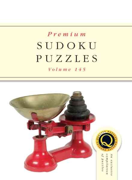 Premium Sudoku Puzzles – Issue 145 2026 Cover