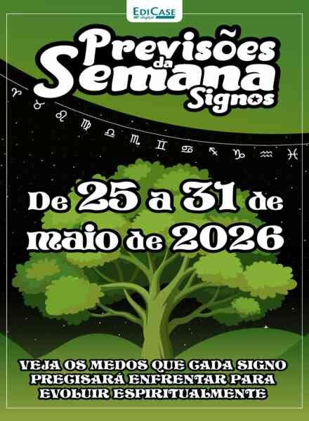 Previsoes da Semana – 25 Maio 2026 Cover