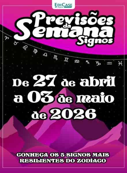 Previsoes da Semana – 27 Abril 2026 Cover