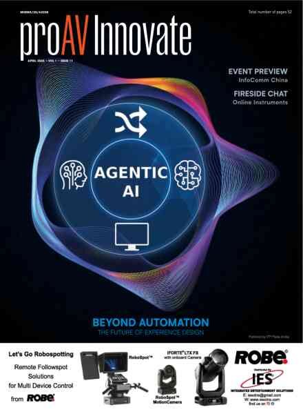proAV Innovate Magazine – April 2026 Cover