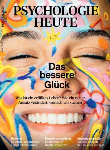 Psychologie Heute – Juni 2026 Cover