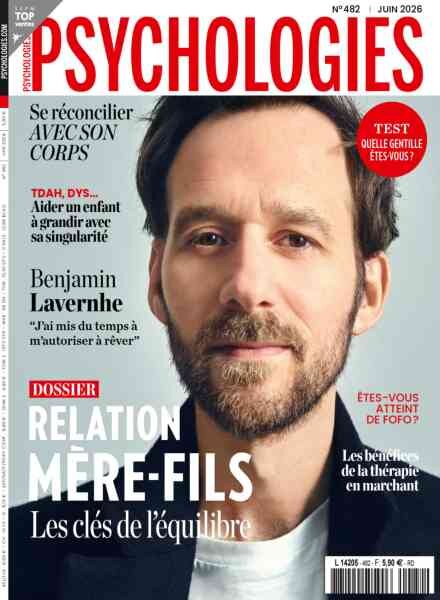 Psychologies France – Juin 2026 Cover