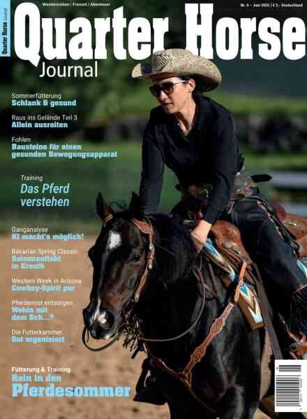 Quarter Horse Journal – Juni 2026 Cover