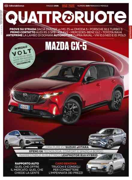 Quattroruote Italia – Maggio 2026 Cover