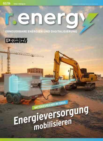 r.energy – Ausgabe 2 2026 Cover