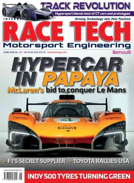 Race Tech – June 2026 Cover