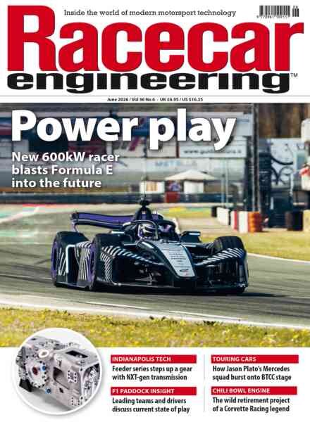 Racecar Engineering – June 2026 Cover