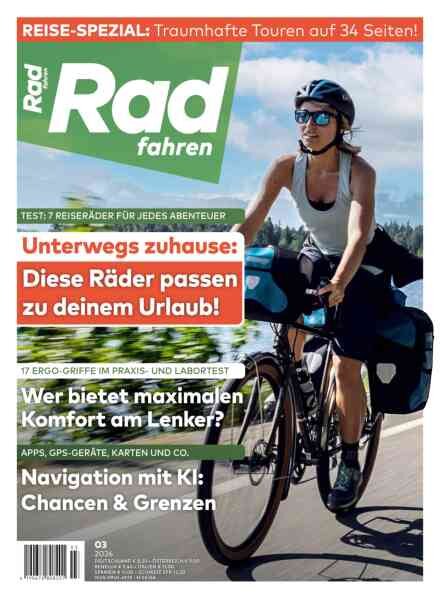 Radfahren – April 2026 Cover