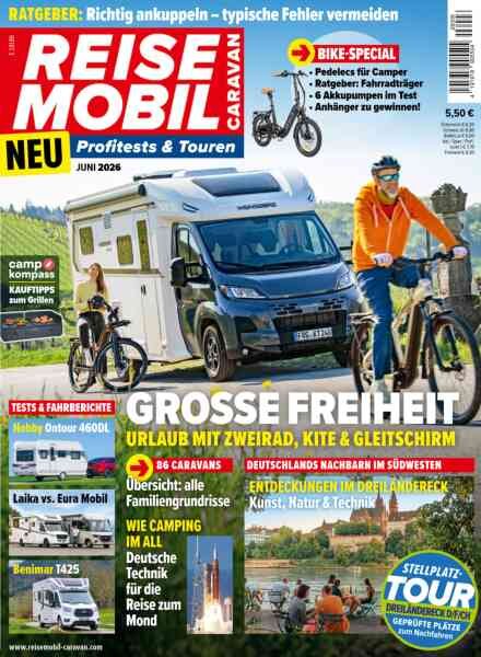 Reisemobil Caravan – Juni 2026 Cover