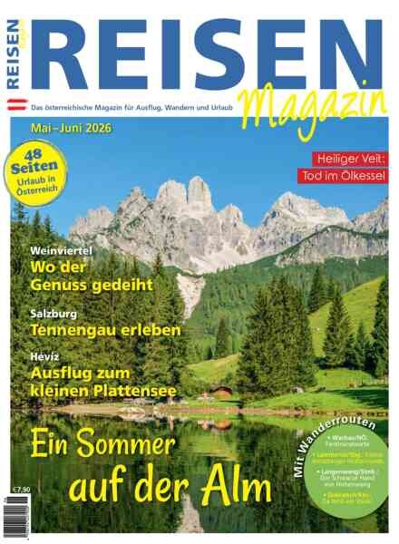 Reisen-Magazin – Mai-Juni 2026 Cover