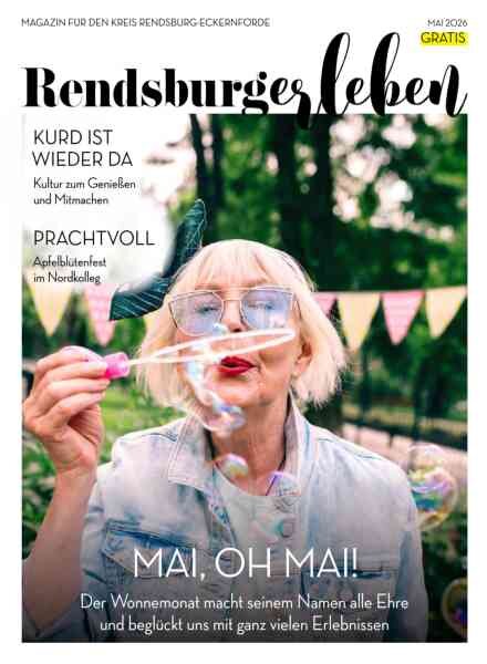RENDSBURGerLEBEN – Mai 2026 Cover