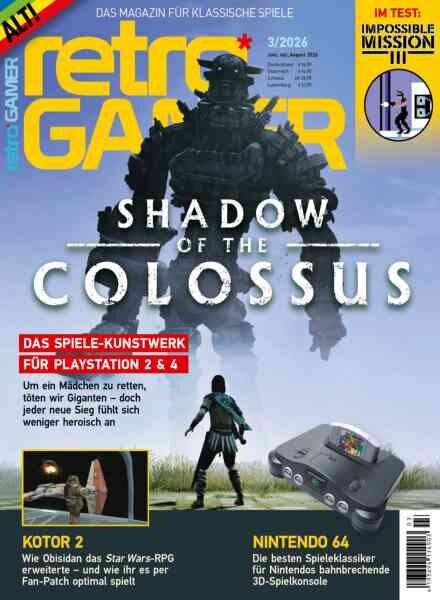 Retro Gamer Germany – Juni-Juli-August 2026 Cover