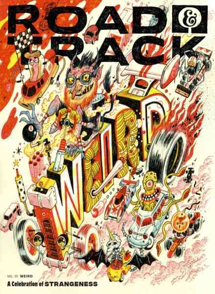 Road & Track – Volume 35 Weird 2026 Cover