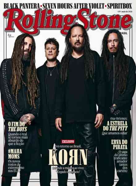 Rolling Stone Brasil – Edicao Maio Korn 2026 Cover