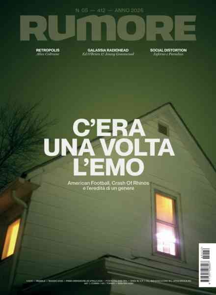 Rumore – Maggio 2026 Cover