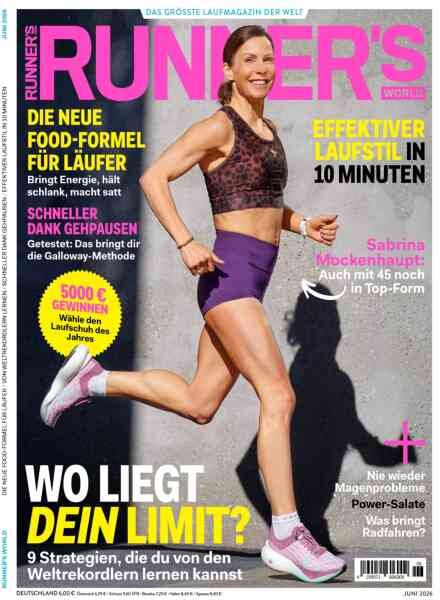 Runner’s World Germany – Juni 2026 Cover