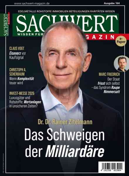 Sachwert Magazin – 20 Mai 2026 Cover
