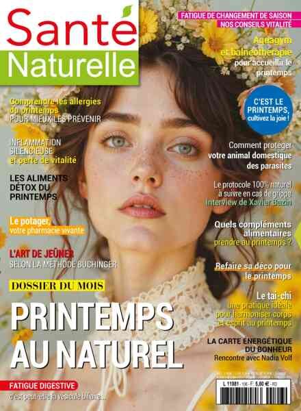 Sante Naturelle – Mai 2026 Cover