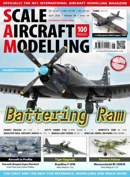 Scale Aircraft Modelling – June 2026 Cover