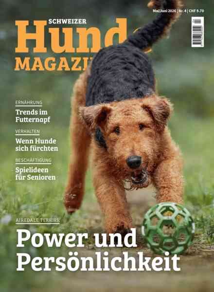 Schweizer Hunde Magazin – Mai-Juni 2026 Cover