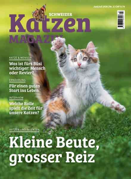 Schweizer Katzen Magazin – Juni-Juli 2026 Cover