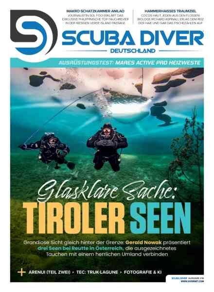 Scuba Diver Germany – Mai 2026 Cover