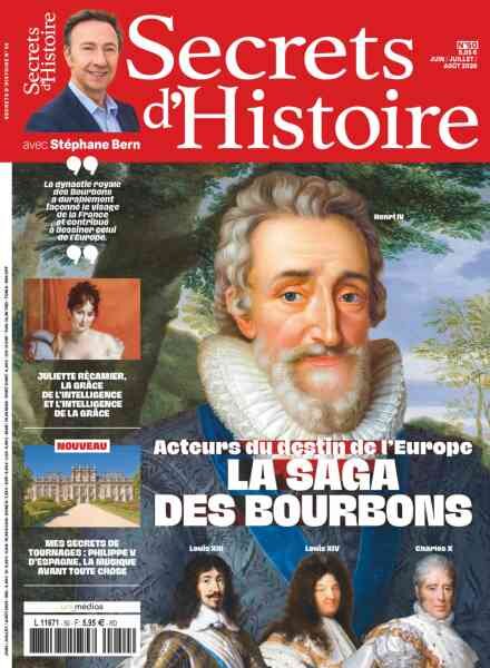 Secrets d’Histoire – Juin-Juillet-aout 2026 Cover