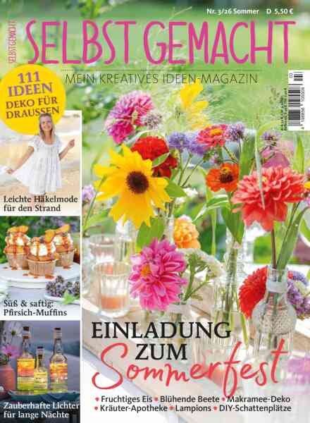 Selbst gemacht – Sommer 2026 Cover