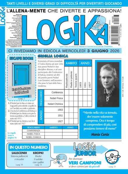 Settimana Logika – Maggio 2026 Cover