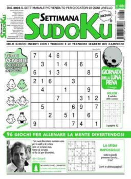 Settimana Sudoku – 22 Maggio 2026