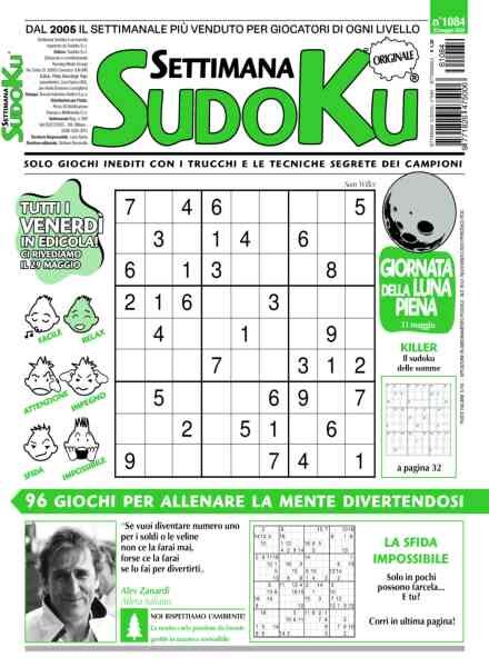 Settimana Sudoku – 22 Maggio 2026 Cover
