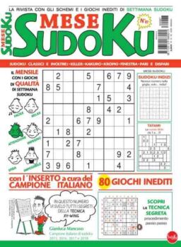 Settimana Sudoku Mese – Maggio 2026