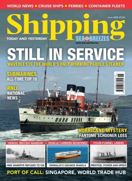 Shipping Today & Yesterday – June 2026 Cover