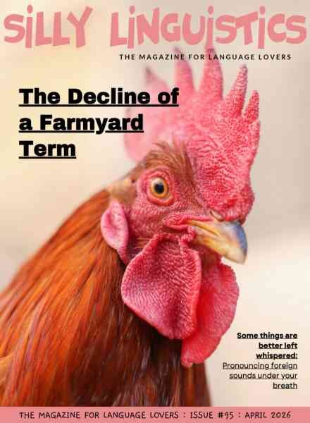 Silly Linguistics – Issue 95 2026 Cover