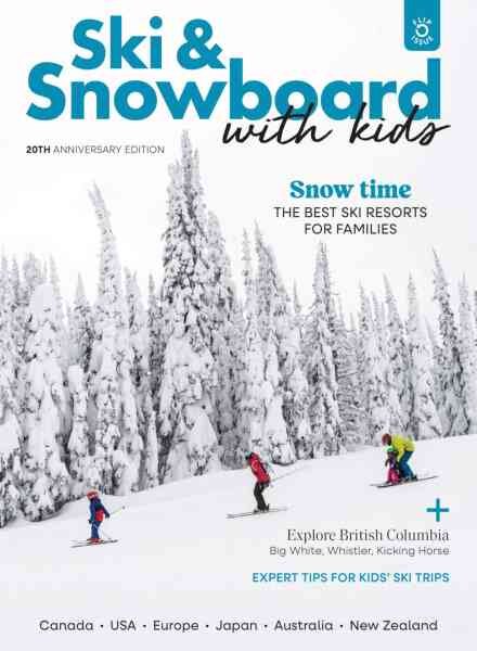 Ski & Snowboard with Kids – 20th Anniversary Edition 2026 Cover