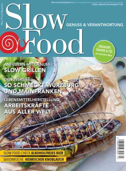 Slow Food Magazin – Juni-Juli 2026 Cover