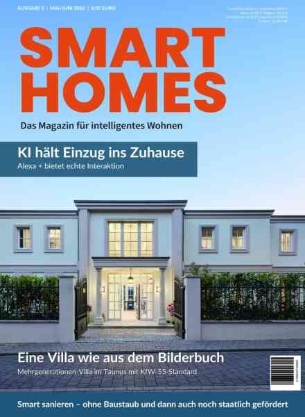 Smart Homes – Mai-Juni 2026 Cover