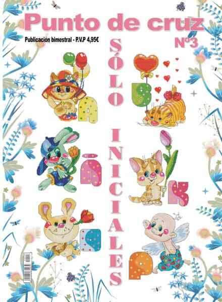 Solo iniciales en Punto de Cruz – N 3 2026 Cover