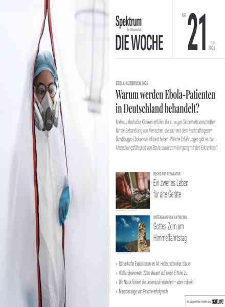 Spektrum Die Woche – 21 Mai 2026 Cover
