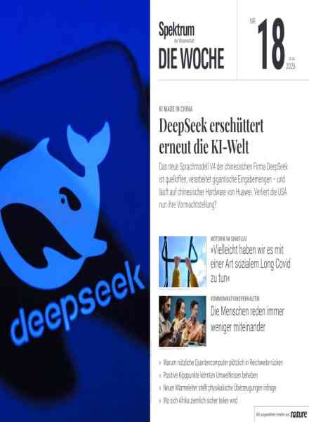 Spektrum Die Woche – 30 April 2026 Cover