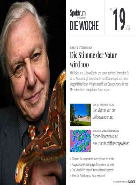 Spektrum Die Woche – 8 Mai 2026 Cover