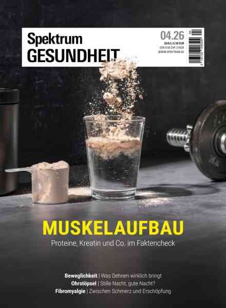 Spektrum Gesundheit – Ausgabe 4 2026 Cover